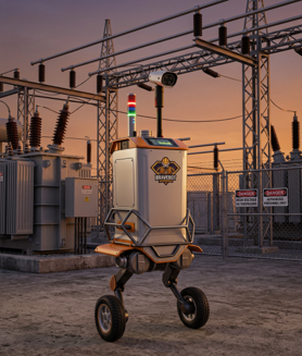 BraveBot at a power substation